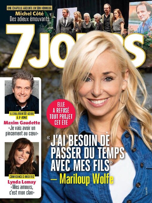 Title details for 7 Jours by TVA Publications Inc. - Available